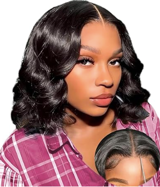 Perruque Bob Bodywave cheveux vierges | Malkiabox