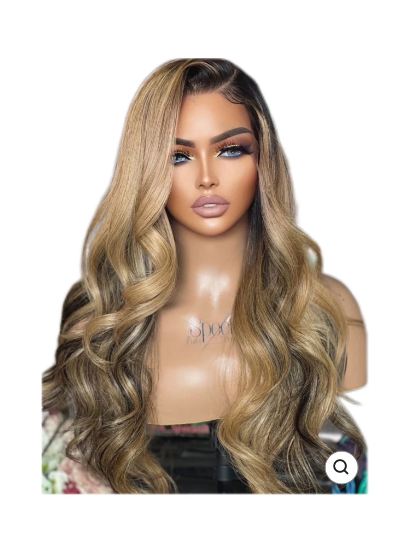 Perruque Blonde Cheveux Humain Lace HD | Malkiabox