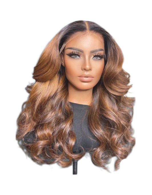 Perruque Longue Ondulée lace - MALKIABOX - 100% Virgin Hair